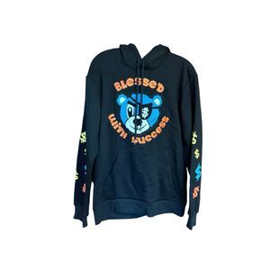 BLESSED WITH SUCCESS Unisex Hoodie Sweatshirt Sz M NWT